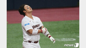 ‘타율 0.197’ 키움 박병호, 10일짜리 부상자 명단