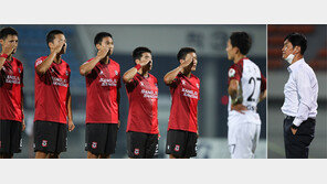 또 일그러진 최용수