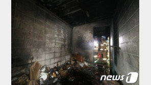 ‘담배꽁초 추정’ 인천부평공고 화재…교직원 1명 연기흡입