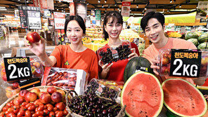 홈플러스 “강렬한 빨간 과일로 지친 일상 깨워요”