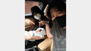 양미라 “초보 엄마 잘 부탁해”…득남 2주만에 산후조리원 퇴소