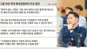 ‘기업가치’가 키워드… 최태원, SK 미래 생존전략 세운다