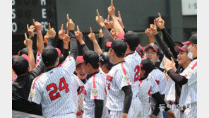 김해고, 콜드게임으로 창단 첫 전국대회 4강…부경고에 8-0 승리