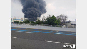 대전 플라스틱 공장서 불…인명피해 없이 잔불정리 중