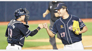 힘 빠지나 했던 두산 “LG가 있잖아”