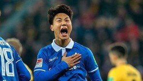 다름슈타트, 비스바덴에 역전승…백승호 1골 1도움 활약