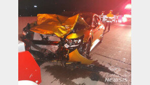 20대 음주운전자 고속도로서 앞차 들이받아 1명 사망