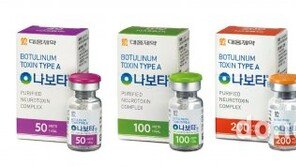 대웅제약 ‘나보타’, 대만 품목허가 획득… 중화권 진출 초읽기