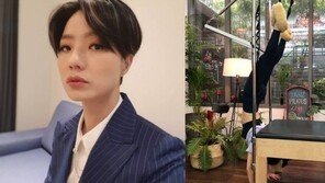 [N샷] 안영미, 필라테스로 완성한 늘씬+탄탄 각선미