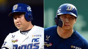 [수원 브리핑] ‘이석증’ 양의지 ‘무릎 통증’ 나성범…NC는 철저히 지켜본다