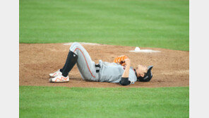 부상자 쌓이는 한화…‘발목 염좌’ 정우람 회복까지 2주