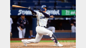 ‘수원 악마’ NC 나성범, 위즈파크 타율 1위 명성 증명