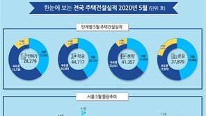 5월 서울 주택 인허가 전년 比 22.1%↑…전국은 3.8% 소폭 ↓