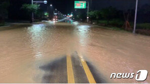 전국 ‘강풍 동반’ 많은 비로 주택 1동 침수돼 주민 5명 대피