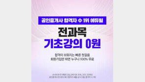 [에듀윌] 주목받는 공인중개사, 합격 원한다면 ‘기초 다지기’부터!