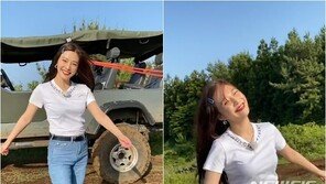 레드벨벳 조이 상큼발랄 인생샷…“박명수가 직접 촬영”