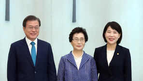 文대통령 “전현희, 반부패 사회 구현 끝까지 노력해달라”