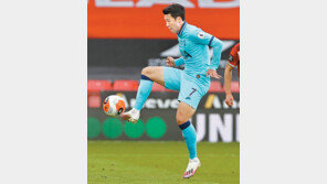 유효슈팅 2개 토트넘 ‘SON 쓰는 법’ 잊었나