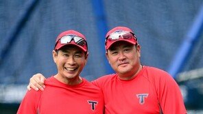 [포토] 송지만-진갑용 코치 ‘다정한 투샷~’