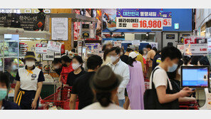 동행세일 2주째… 북적이는 대형마트