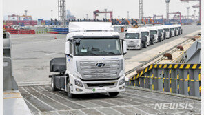 현대차, 세계 최초 수소전기 대형트럭 양산체제 구축…스위스 첫 수출