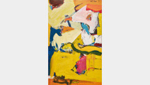 1970년대 강렬한 추상회화 최욱경 작품 3점, 파리 간다