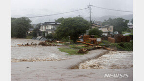 日폭우 8일도 계속…기후·나가노 폭우 특별경보 발령
