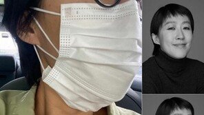 마스크 아닌 목스크?…홍진경, 마스크 두개 쓰고 외출