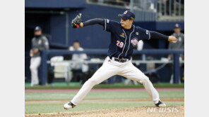 두산 장원준, 퓨처스 등판 4이닝 3실점…최고 시속 140㎞