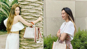 [원픽! 오늘 뭐 입지?] 손담비도 반한 캔버스 백…휴양지 룩 연출에 딱이네