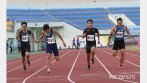 김국영, 올해 첫 100m 레이스서 10초39…종별대회 우승