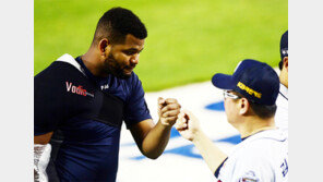 “칠테면 쳐라” 두산 알칸타라, 17연속 아웃카운트