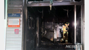 “젊은 남성, 불 난 고흥병원 창문깨고 10여명 대피시켰다”