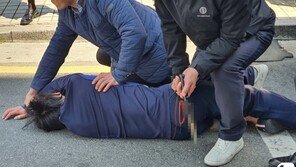 오세훈 유세 현장서 ‘흉기난동’ 50대 남성, 징역 1년·집유 2년