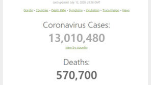 전세계 일일 확진자 23만 넘어 ‘역대 최다’…누적 1300만명 돌파