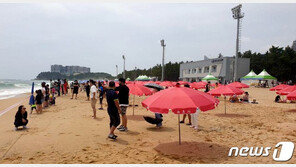 강원도 대형 해수욕장 8곳 ‘파라솔’ 예약 배정…야간 음주 금지