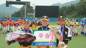 남양주야놀유소년야구단 ‘제3회 전국유소년야구대회’ 정상