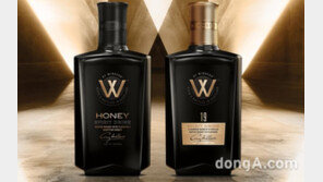 “젊어지는 위스키”… 디아지오코리아, 32.5도 저도주 ‘더블유19·허니’ 2종 출시