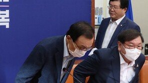 “국민에 송구” 이해찬 공식 사과에…주호영 “영혼없는 반성”[청계천 옆 사진관]