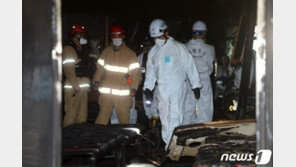 경찰 “고흥 윤호21병원 화재 당시 출입문 열려 있었다”