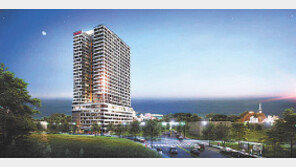 바다뷰 갖춘 생활형 숙박시설