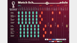 2022 카타르월드컵 일정 확정…11월21일 개막, 12월18일 결승