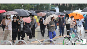 경기동부·강원영서 최대 60㎜ 호우…출근길 ‘안개’도