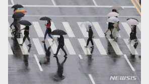 [날씨]수도권-강원, 20일 새벽 천둥-번개 동반한 요란한 장맛비
