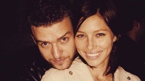 저스틴 팀버레이크·제시카 비엘, 극비 둘째 득남…두아들 부모됐다