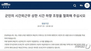 “수당도 못 받고 함정 근무”…靑 청원 올린 해군 사연