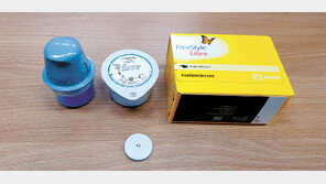 팔에 붙이는 혈당 측정기… 바늘 공포 없이 2주 사용