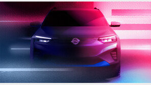 베일 벗은 쌍용차 첫 전기차… ‘E100’ 이미지 공개