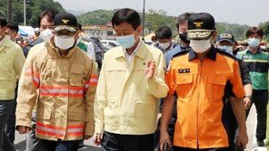 용인 물류창고 화재 생존자 “4~5차례 무너지는 듯한 굉음 들렸다”