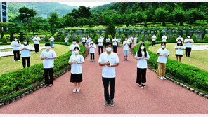 백석대 학생들 “코로나 의료진에 감사”
